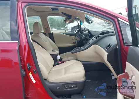 2010 Lexus Hs 250H Premium z USA, uszkodzony, nr VIN JTHBB1BA3A2013893